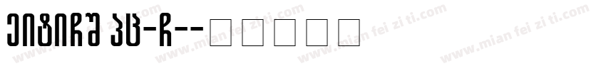 HeitiCS GBpc-EUC-H字体转换